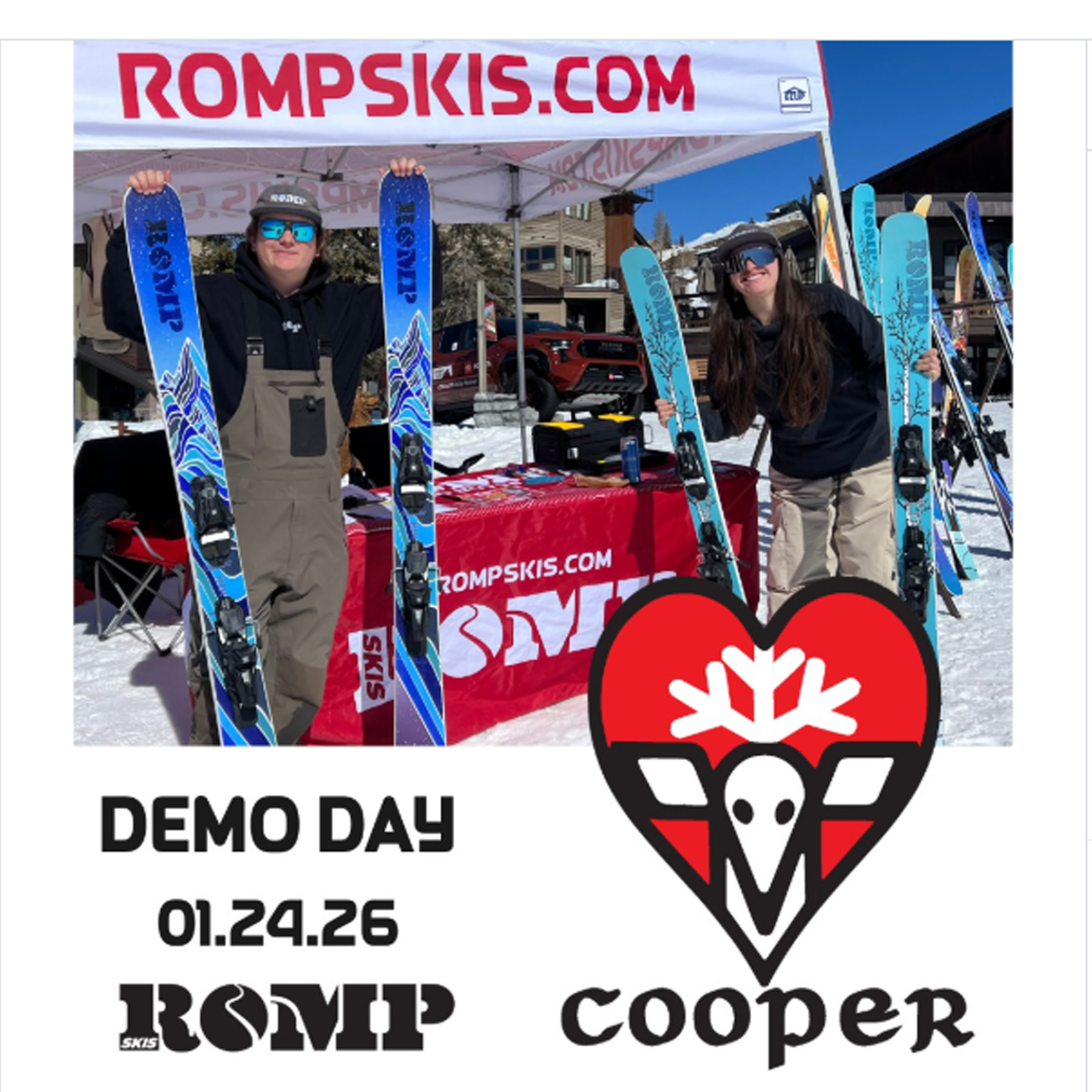 Romp Skis ad