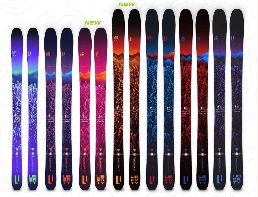 Liberty skis